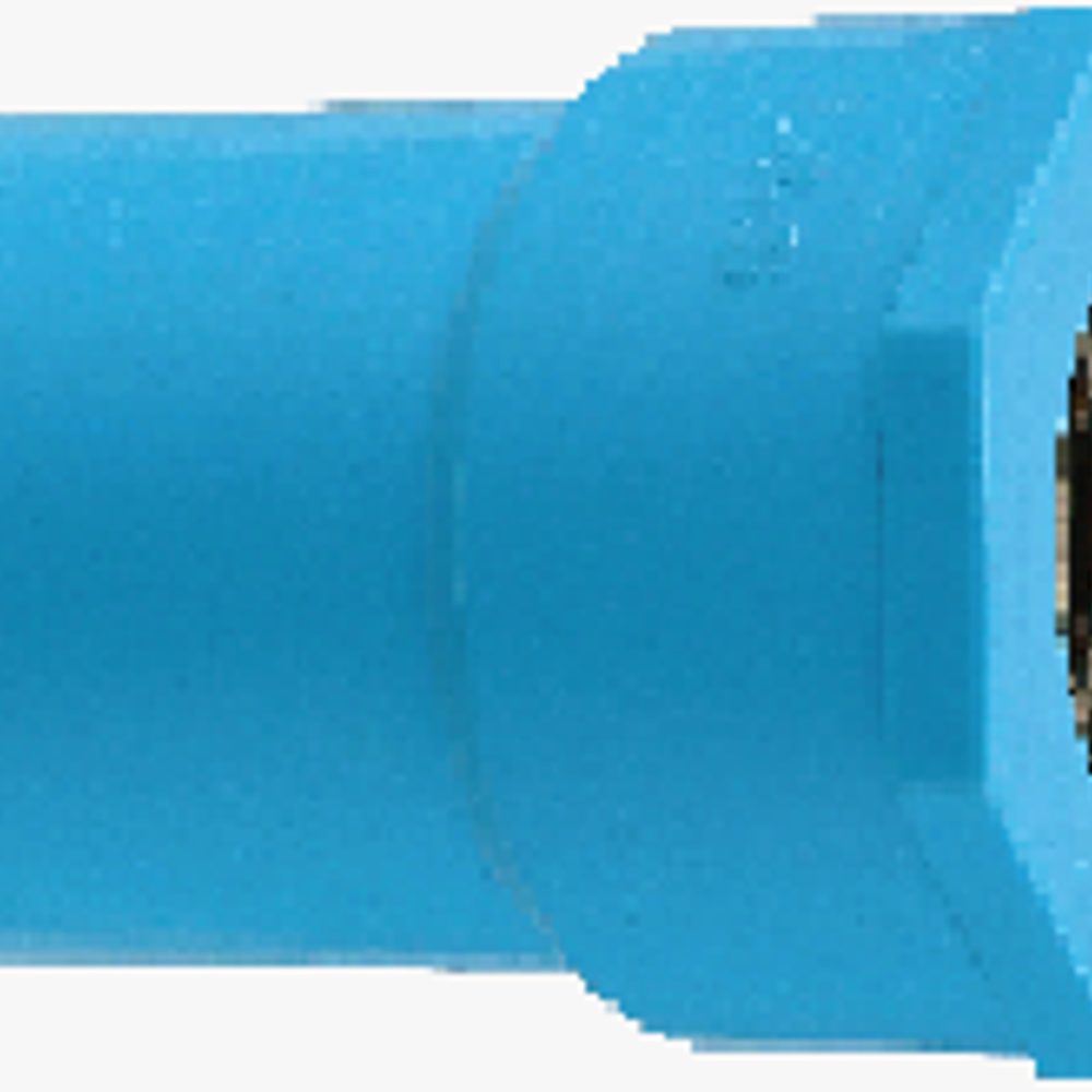 PVC Faucet Elbow W/Brass Thread 90°